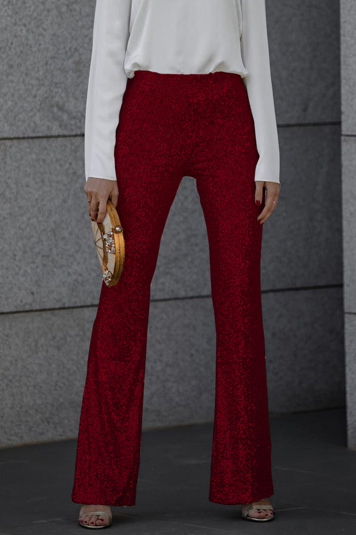 Rosalie | Shimmering Flared Trousers