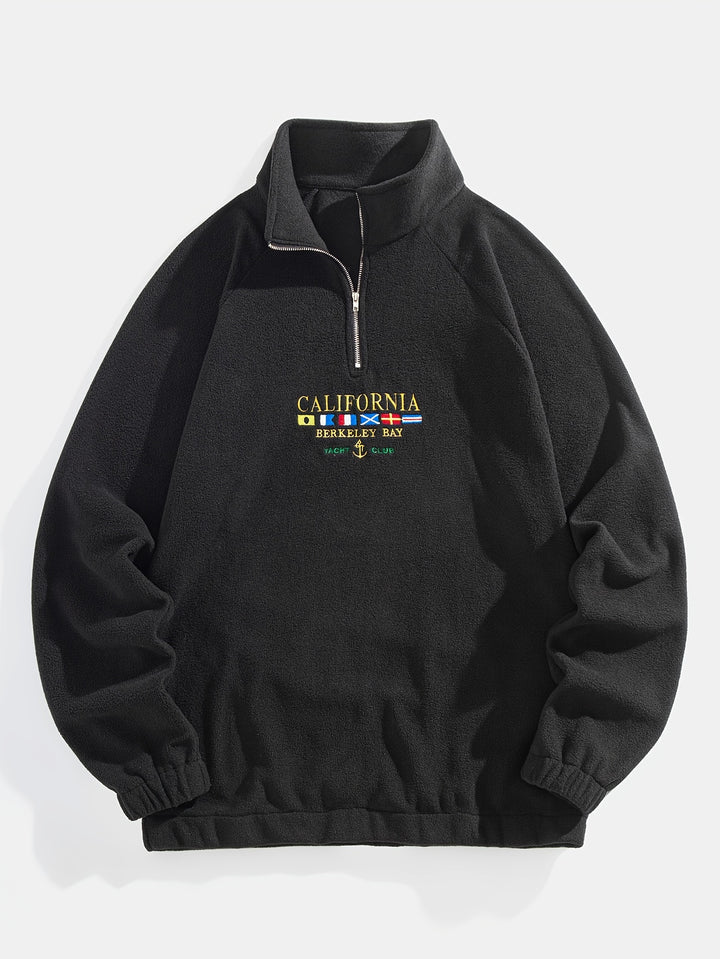 Nathan | Quarter-Zip High-Neck Sweatshirt