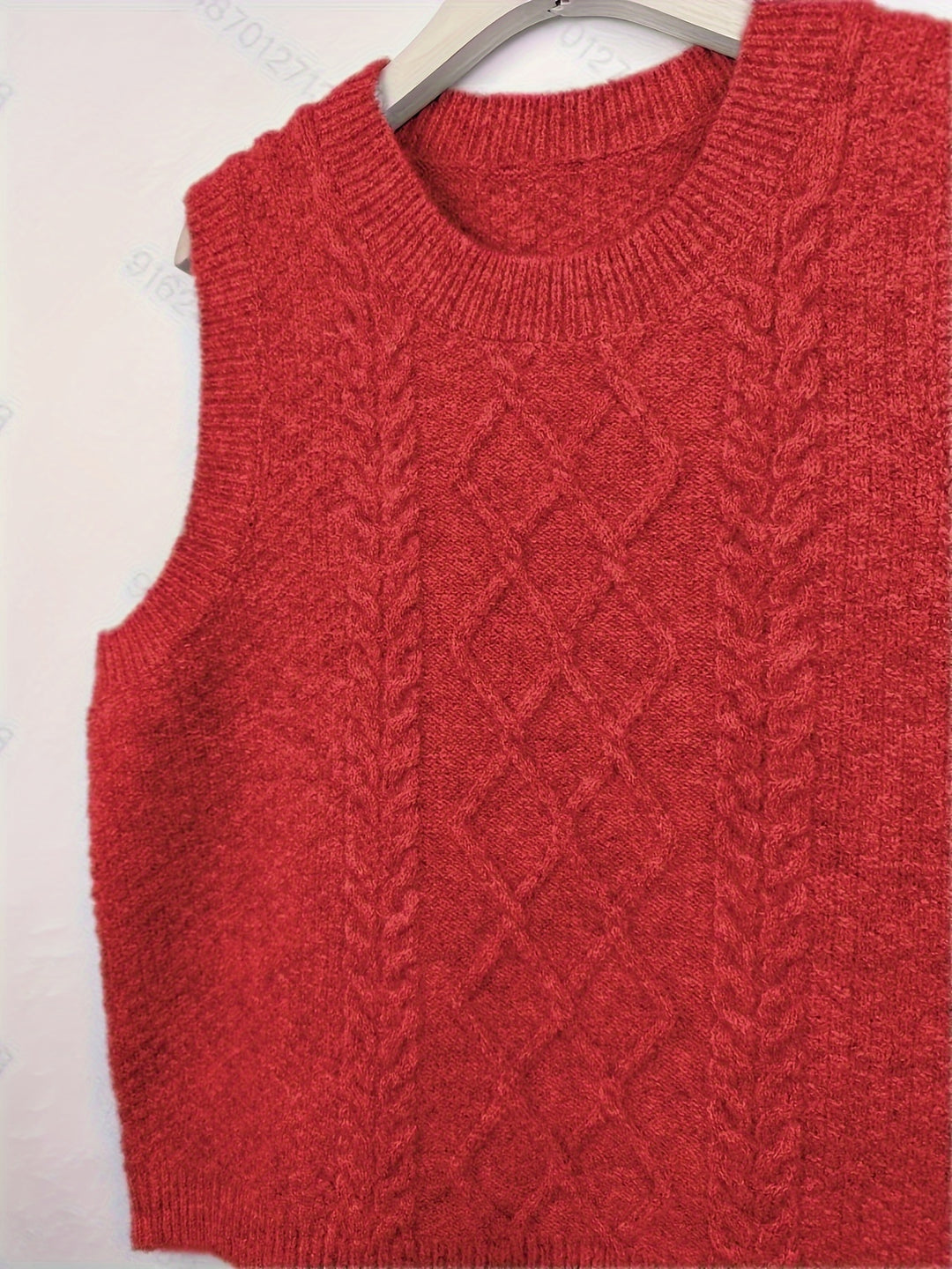 Eliza | Cable-Knit Vest