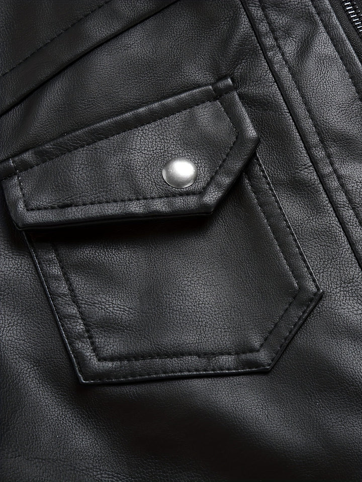 Roman | Hooded Moto Jacket