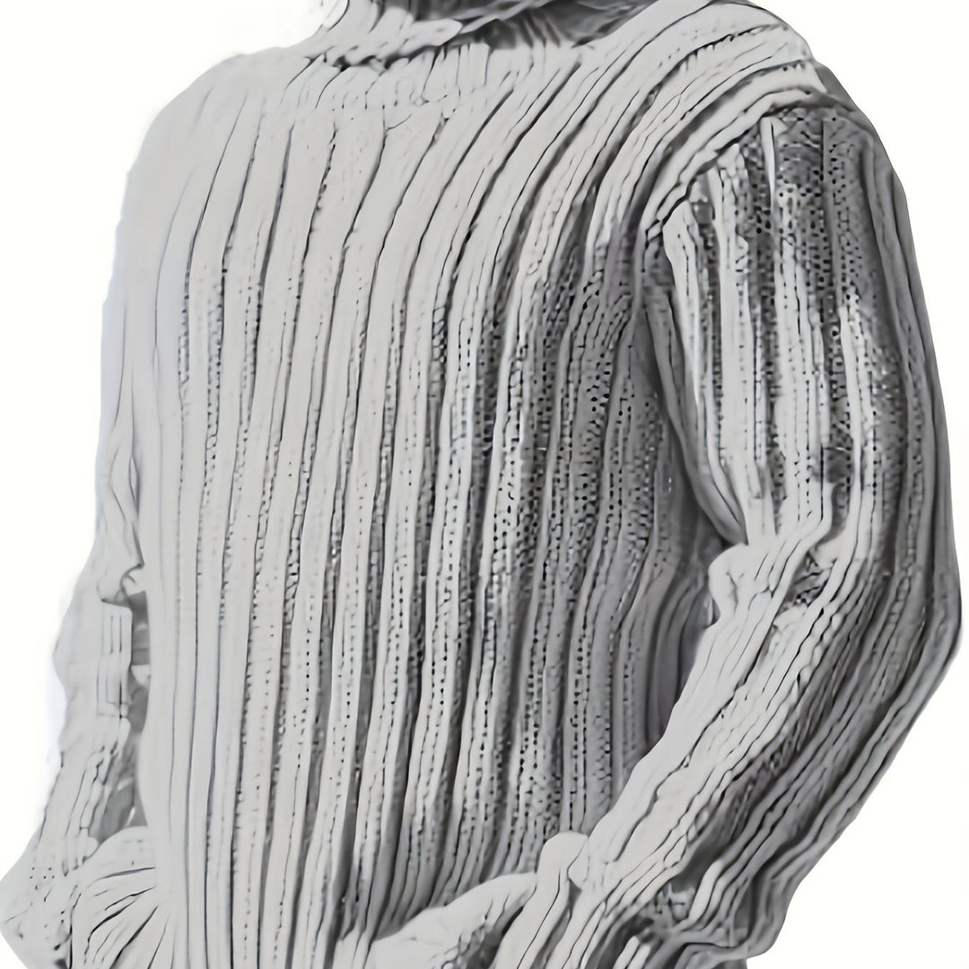 Grover | Textured Ribbed Pullover