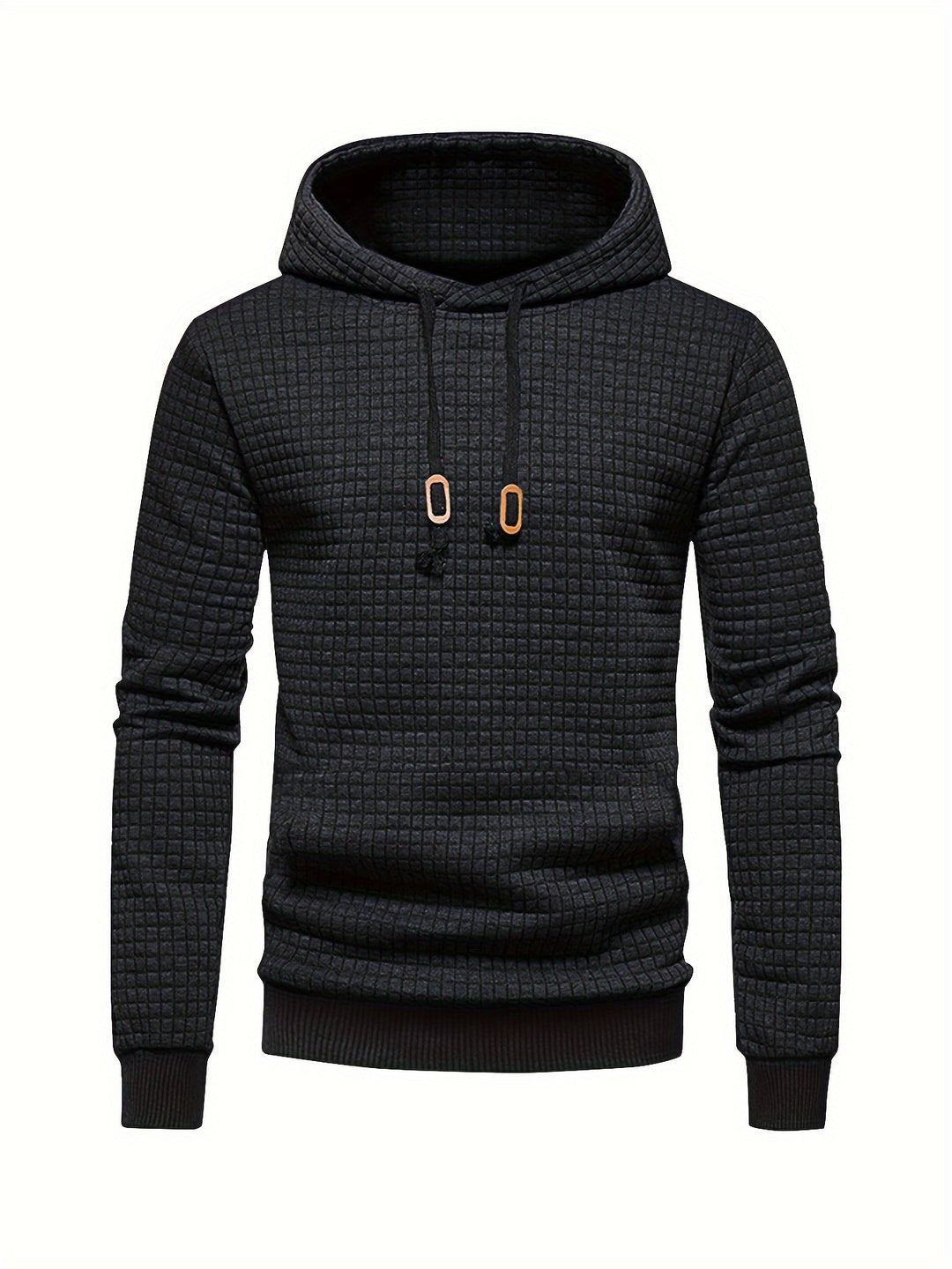 Quentin | Textured Hooded Sweatshirt
