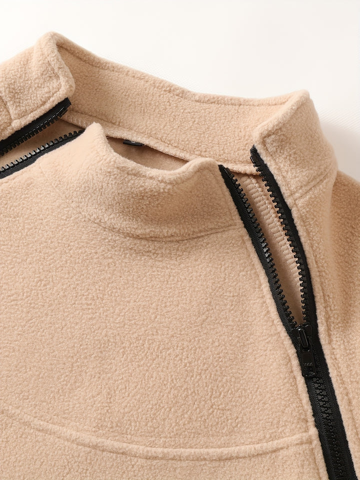 Grady | Zip-Detail Military Pullover