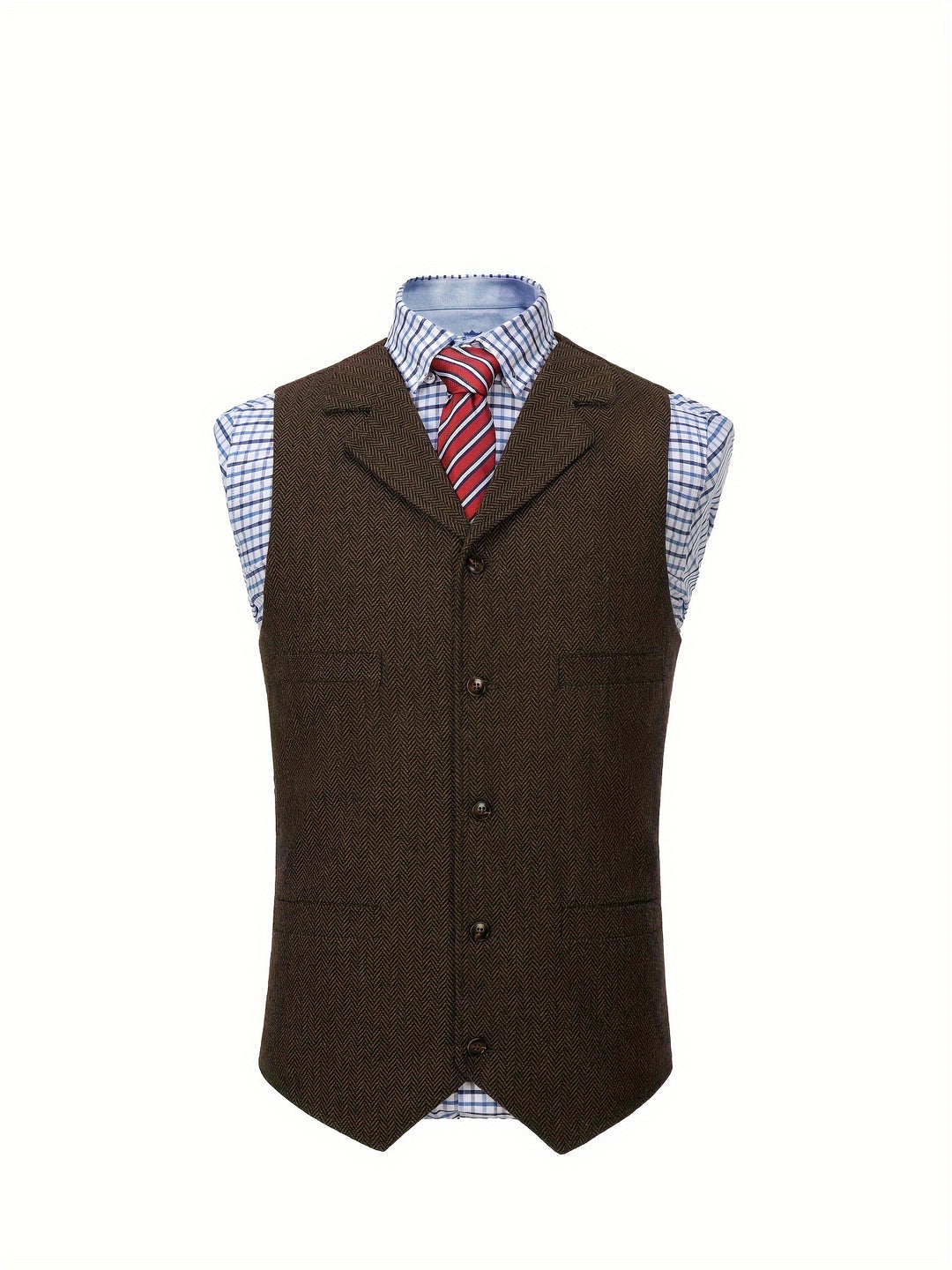Rhodes | Heritage Herringbone Waistcoat