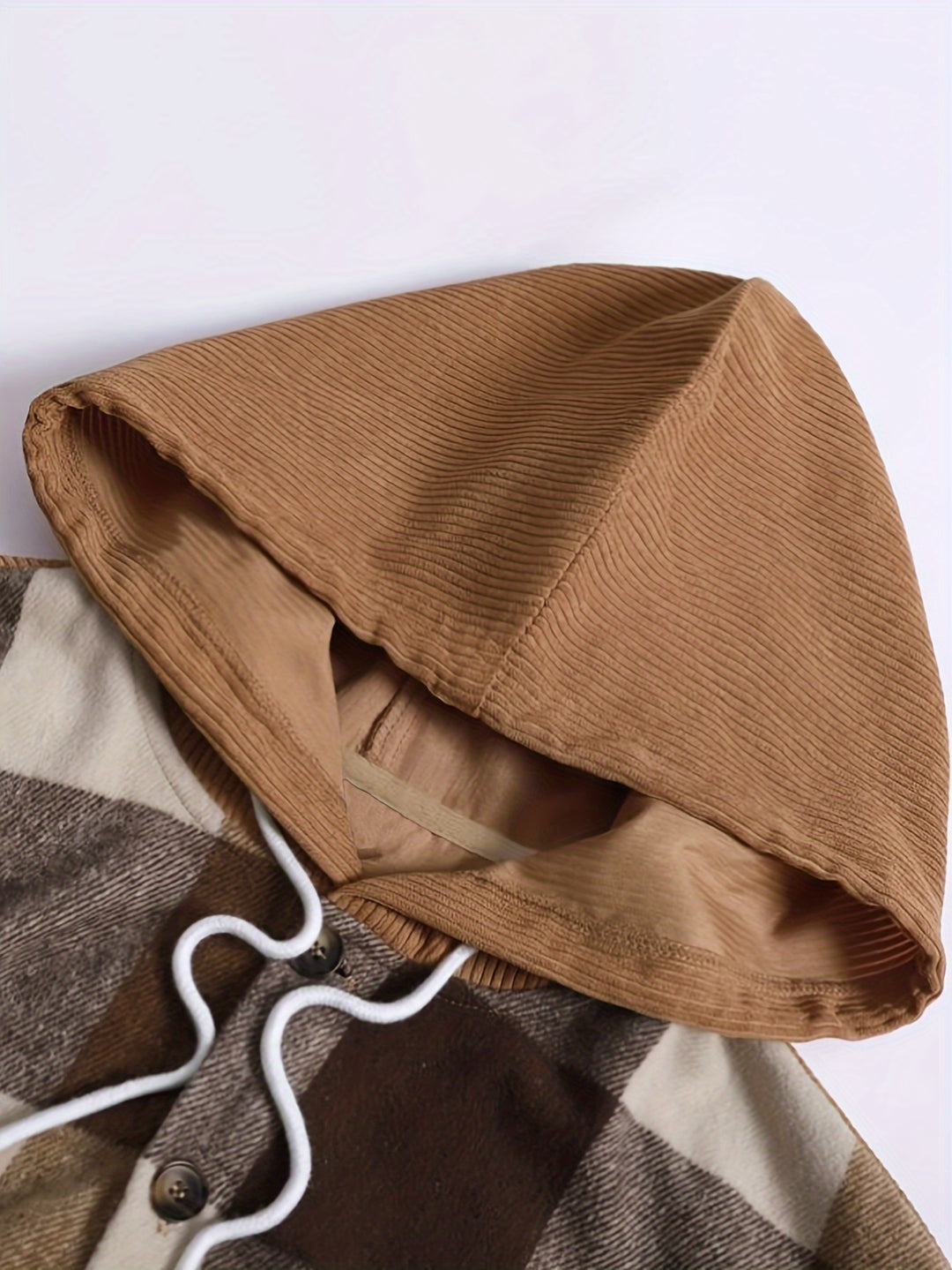Sawyer | Checked Hooded Jacket
