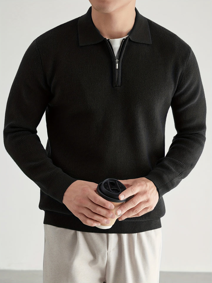 Douglas | Quarter-Zip Polo Jumper