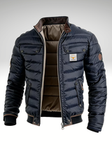 Sheldon | Quilted Stand-Collar Jacket