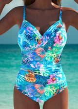 Samantha | Trendy Ocean Print Swimsuit