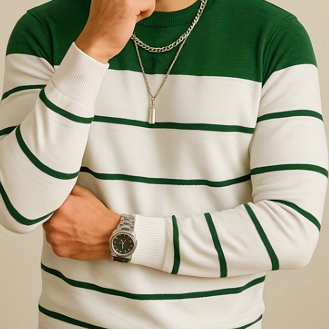 Lawson | Striped Crew-Neck Sweater