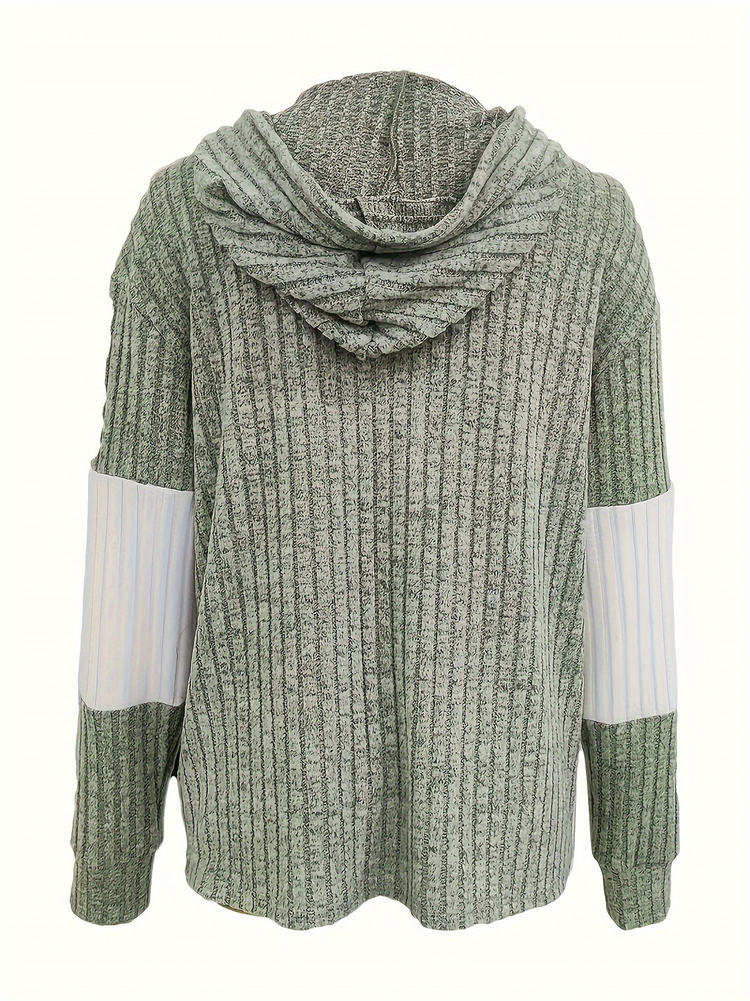 Georgiana | Ribbed Zip-Up Hoodie