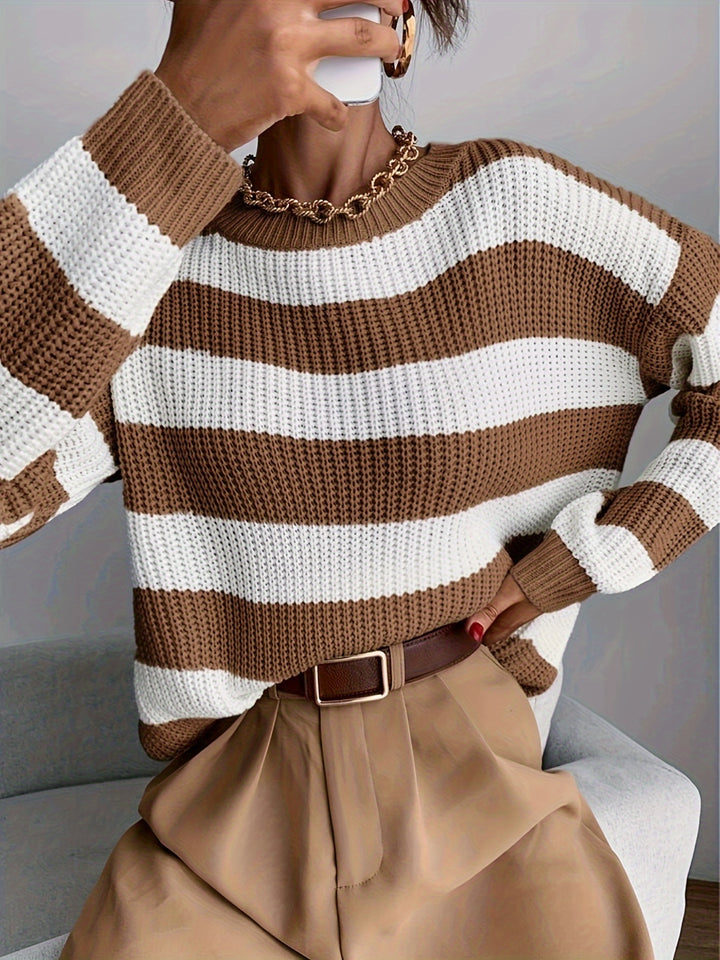Brynn | Relaxed Striped Sweater
