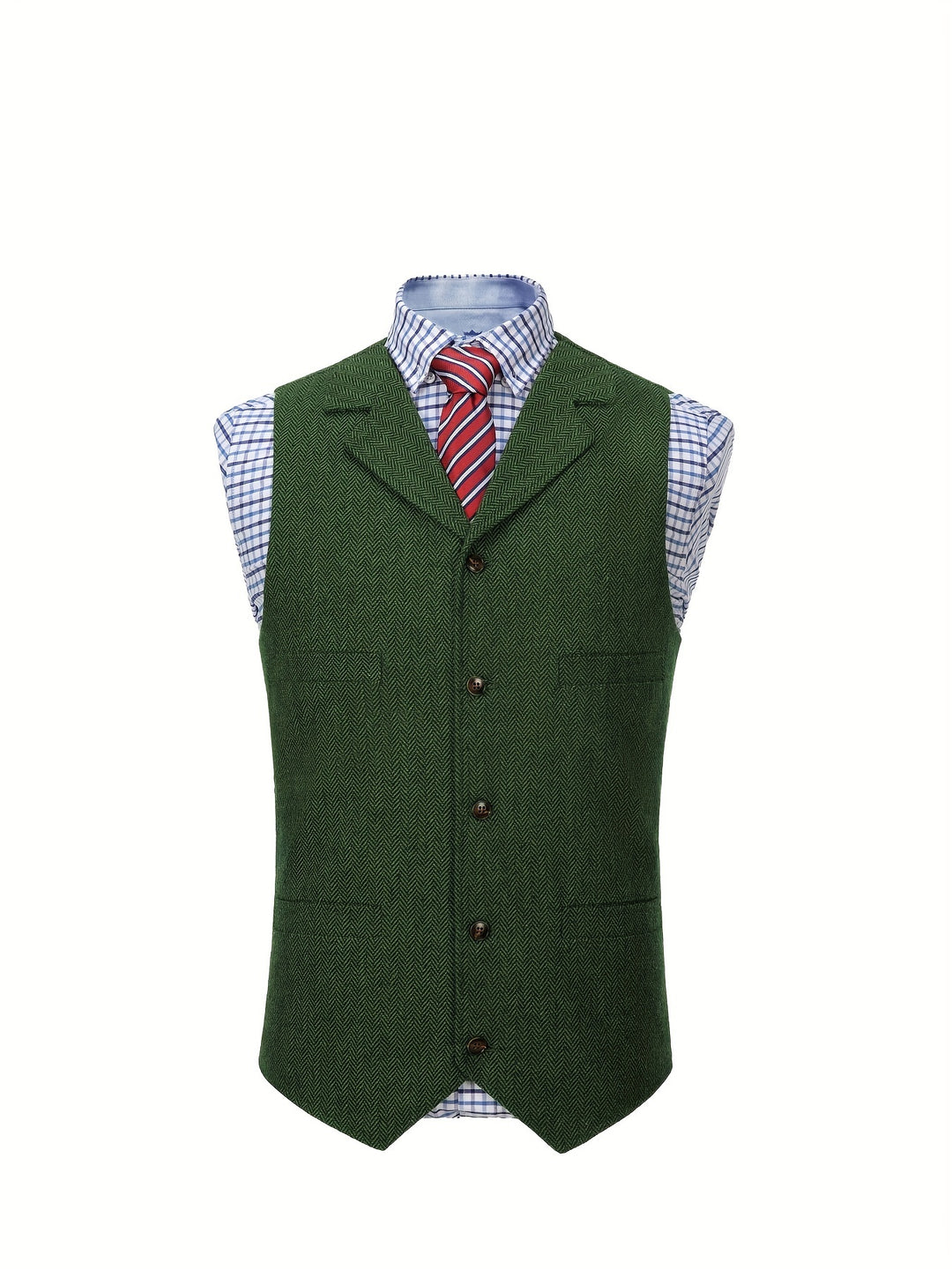 Rhodes | Heritage Herringbone Waistcoat