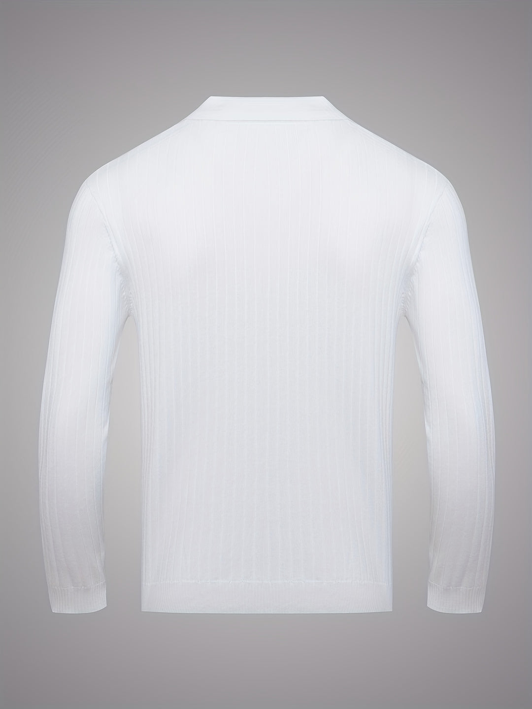Leopold | Refined Ribbed Collared Jumper