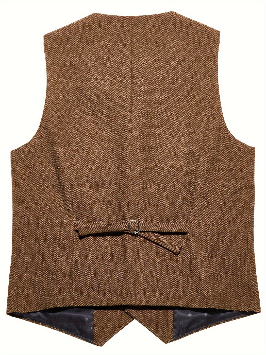 Emmett | Herringbone Tailored Waistcoat