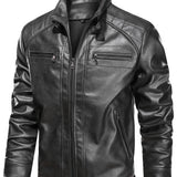 Rafael | Zip-Up Biker Jacket