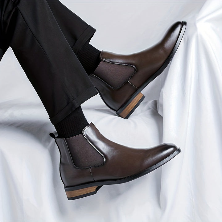 Thaddeus | Polished Chelsea Boots