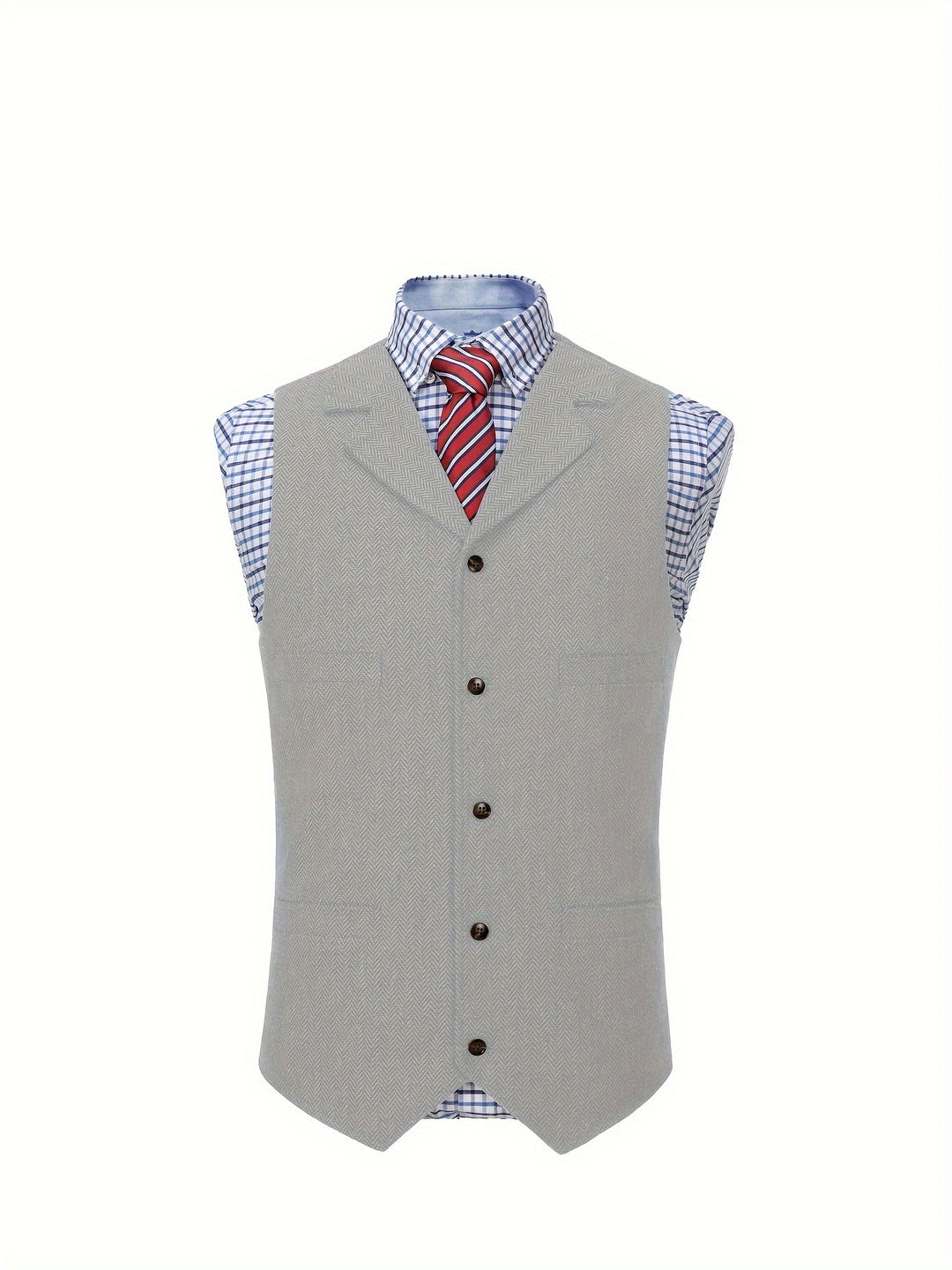 Rhodes | Heritage Herringbone Waistcoat