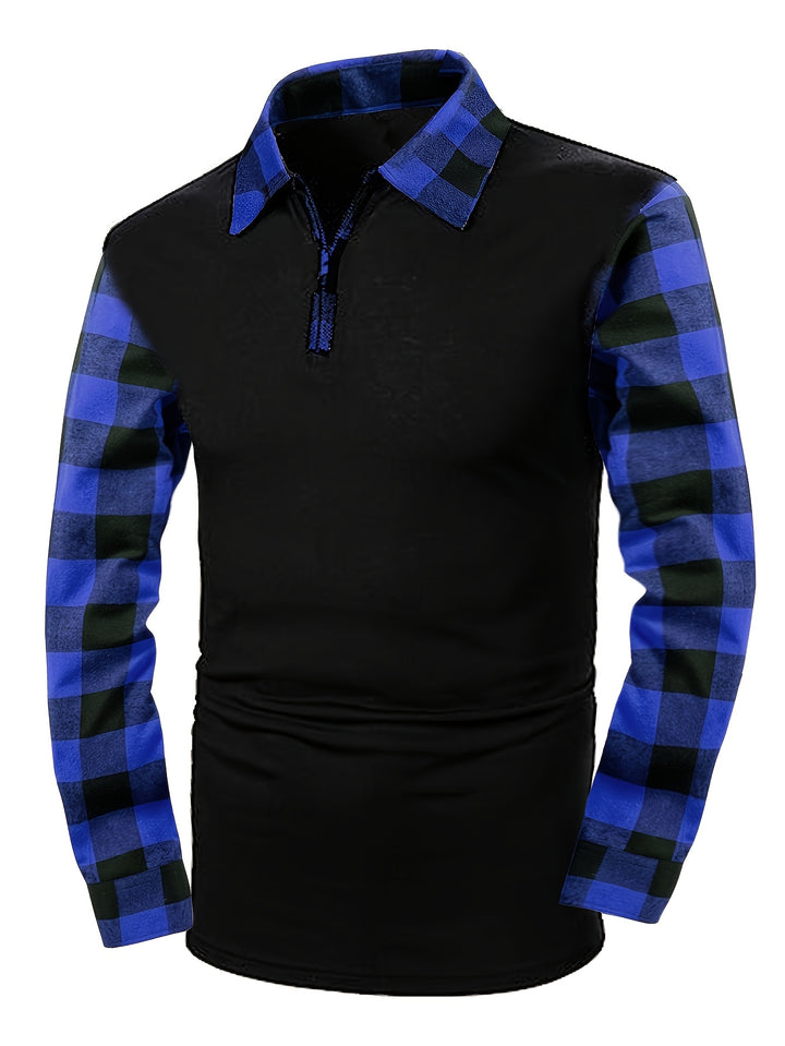 Curtis | Half-Zip Collared Polo Shirt