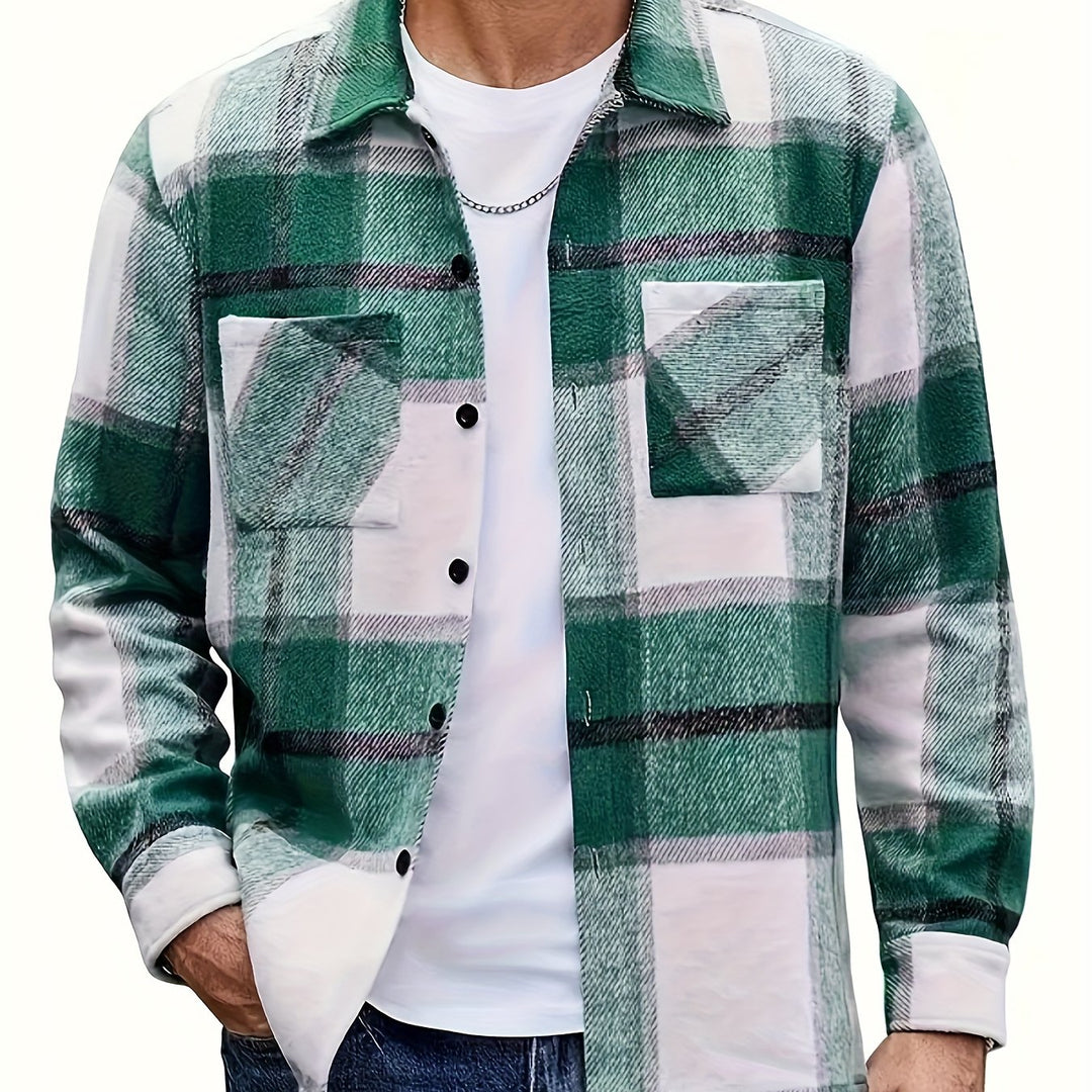 Wade | Rugged Checked Overshirt