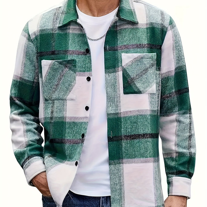Wade | Rugged Checked Overshirt