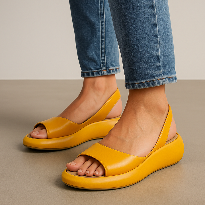 Millicent | Elegant Minimalist Open Toe Sandals