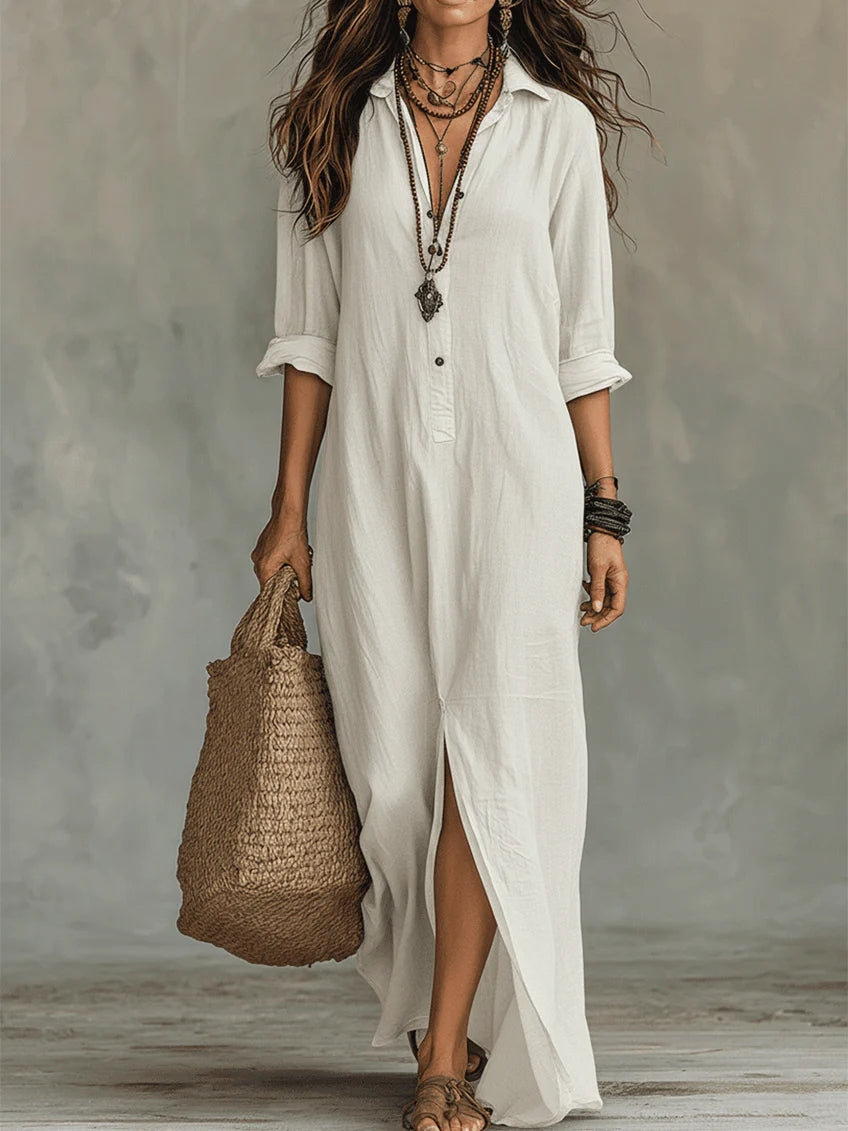 Chantelle | Elegant Silhouette Flattering Maxi Dress