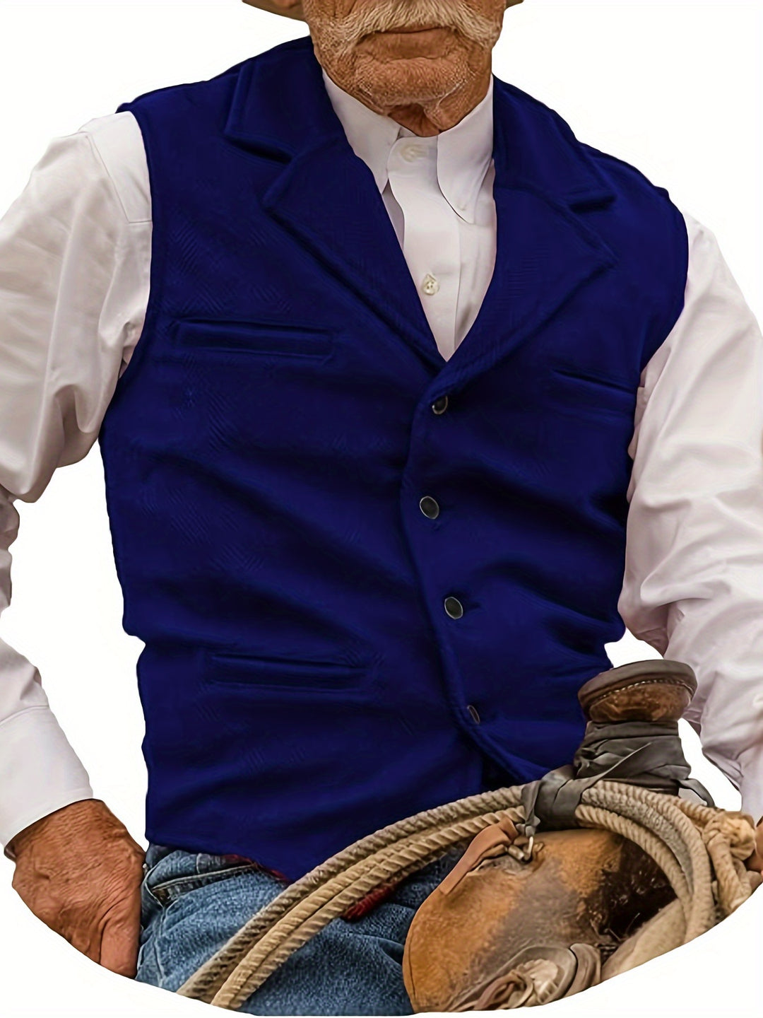 Rhodes | Heritage Herringbone Waistcoat