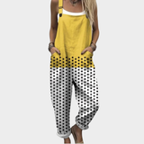 Gloria | Stylish Multicolor Dotted Jumpsuit