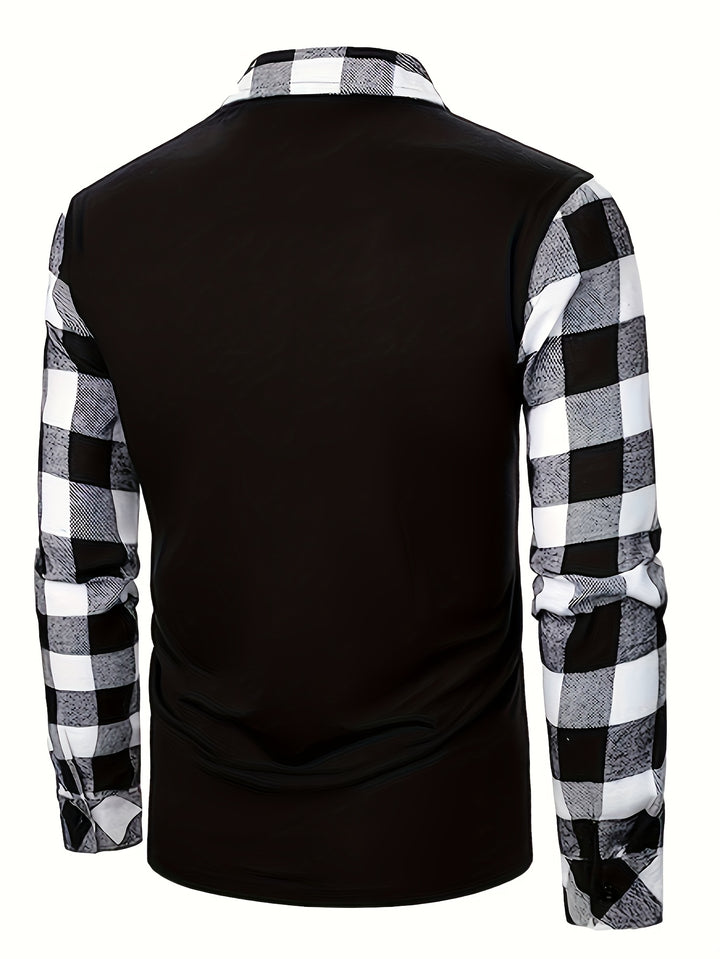 Curtis | Half-Zip Collared Polo Shirt