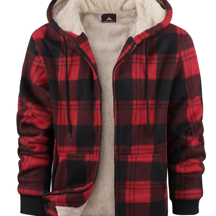 Colton | Hooded Sherpa-Lined Shirt Jacket