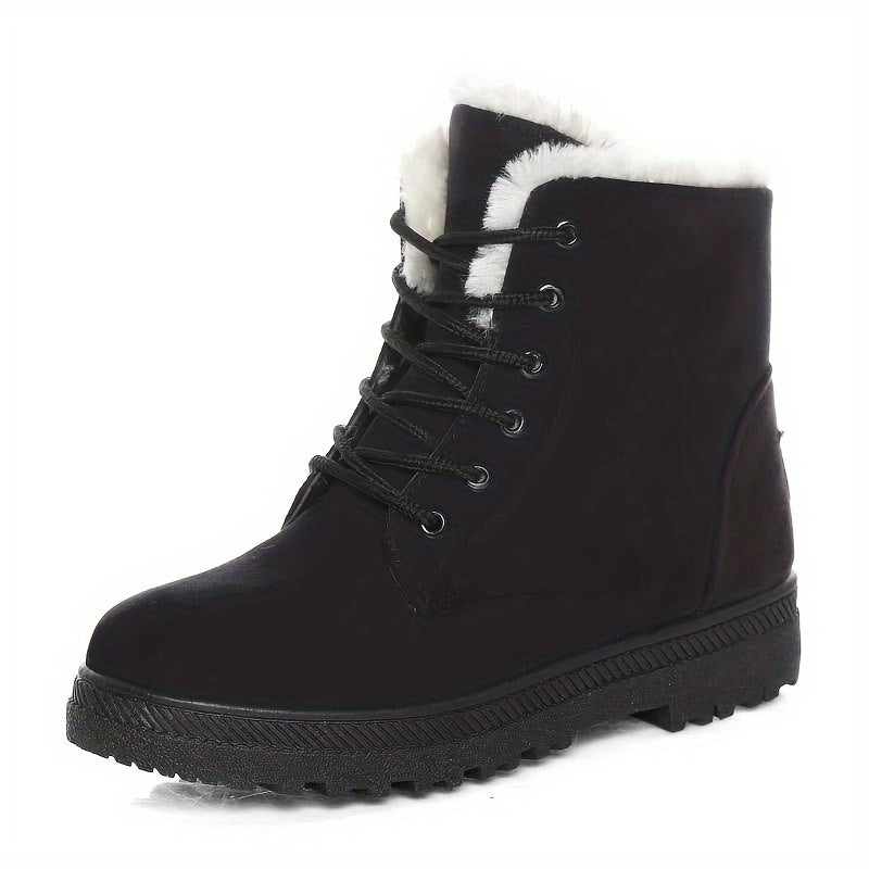 Colette | Cosy Lace-Up Ankle Boots