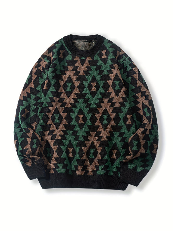 Rory | Heritage Patterned Jumper