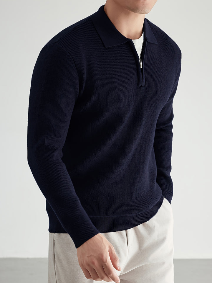 Douglas | Quarter-Zip Polo Jumper