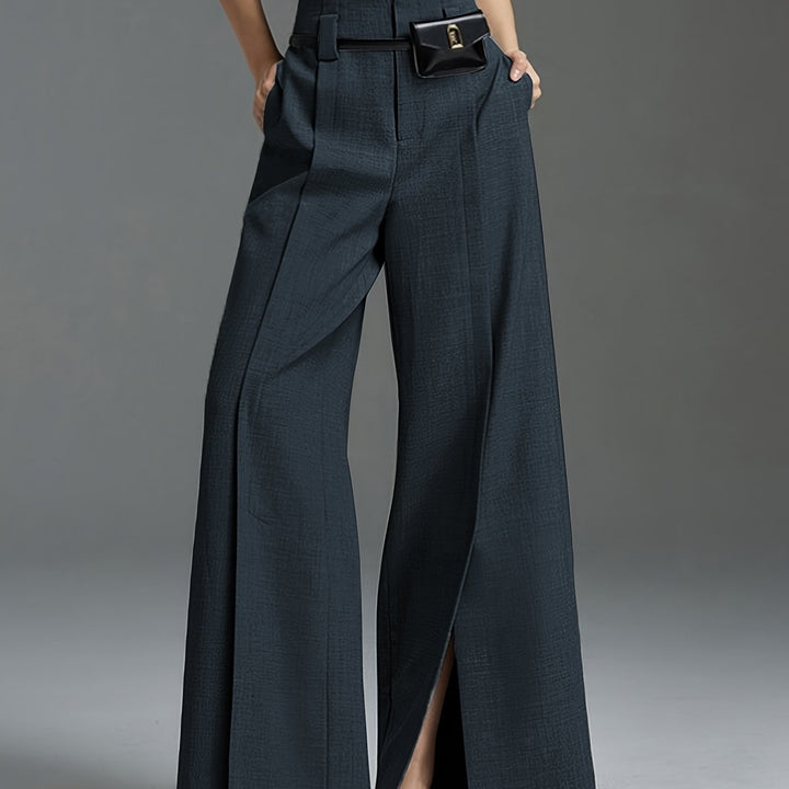 Whitney | Wide-Leg Tailored Trousers
