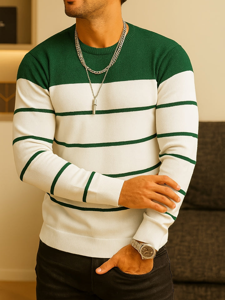 Lawson | Striped Crew-Neck Sweater