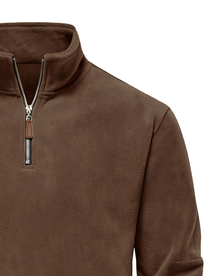 Fraser | Half-Zip Stand-Collar Pullover