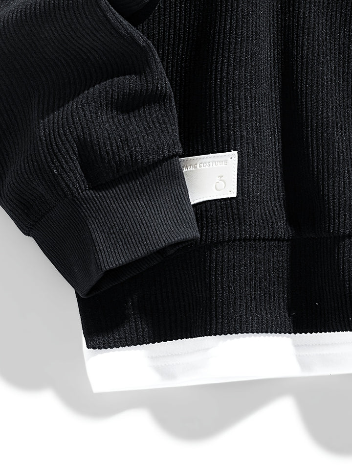 Auden | Layered Crewneck Sweatshirt
