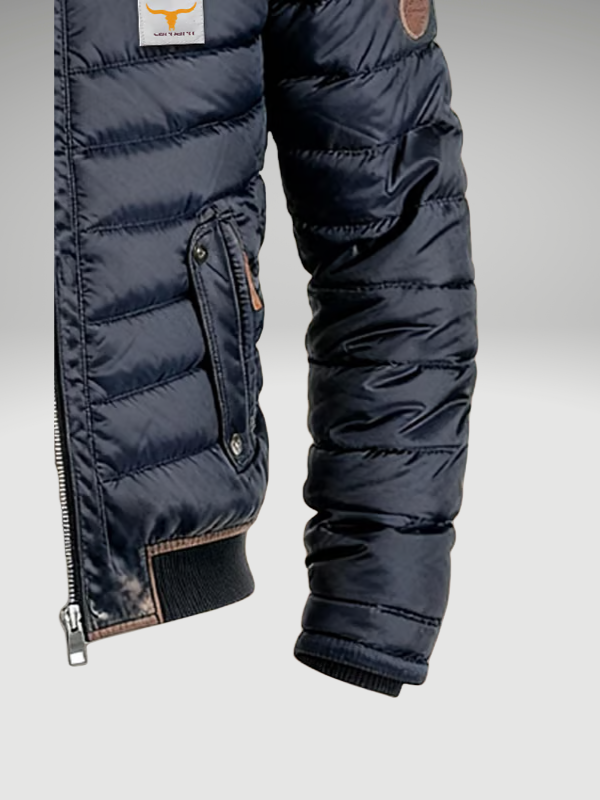 Sheldon | Quilted Stand-Collar Jacket