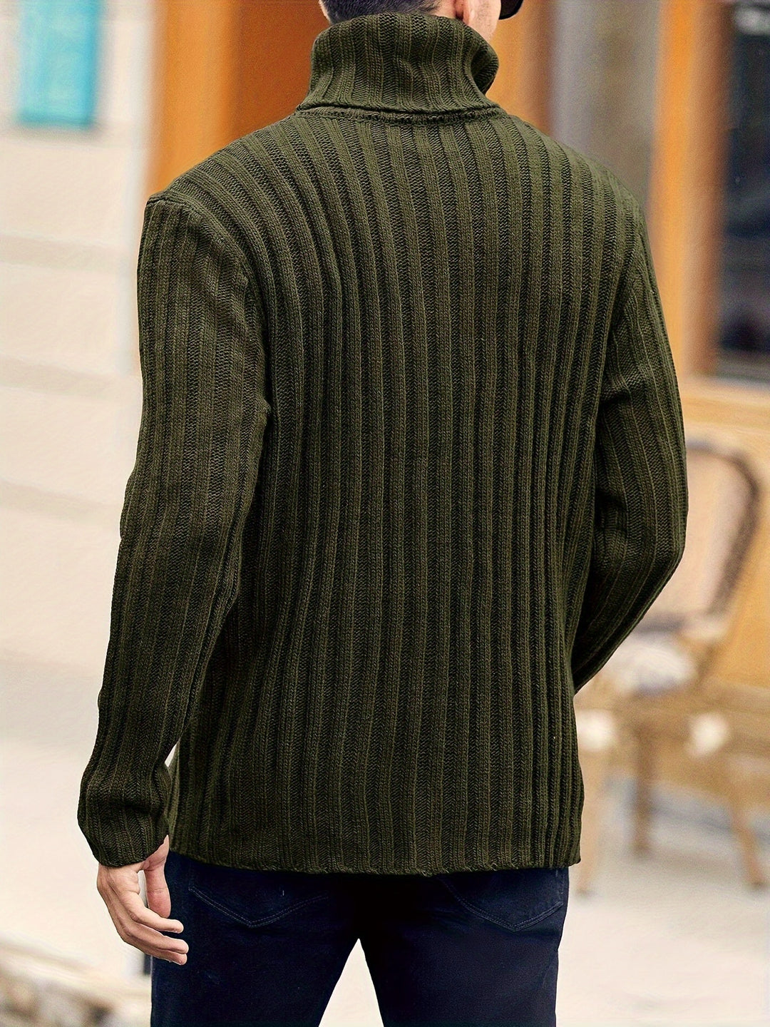 Grover | Textured Ribbed Pullover