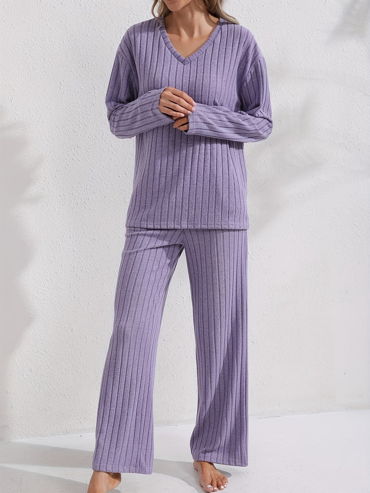 Naomi | Relaxed Ribbed Two-Piece Set