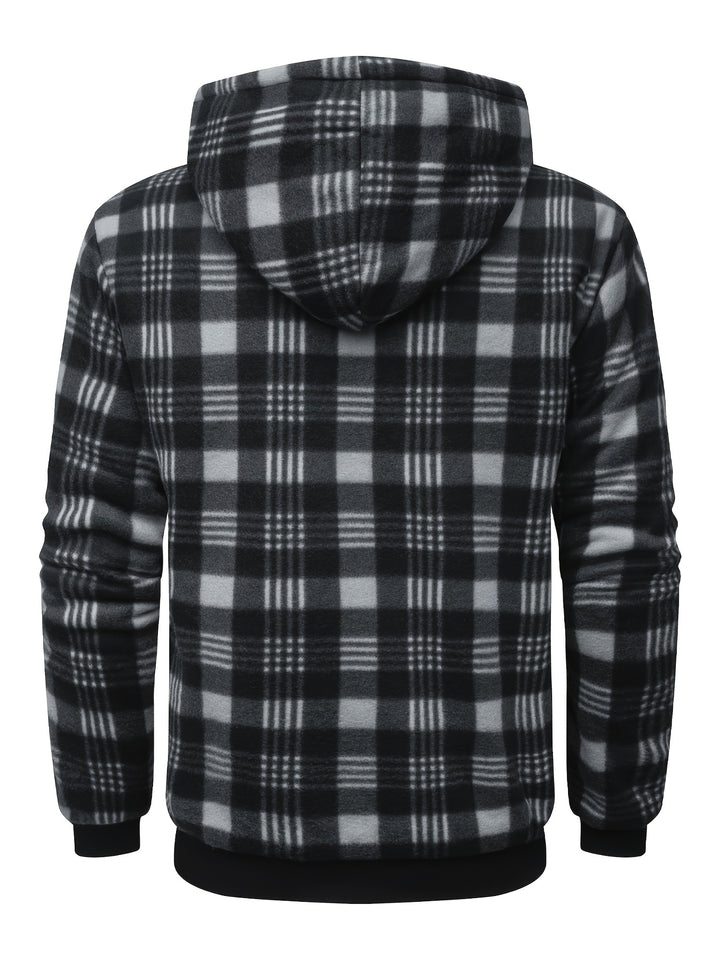Colton | Hooded Sherpa-Lined Shirt Jacket