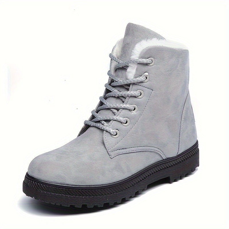 Colette | Cosy Lace-Up Ankle Boots