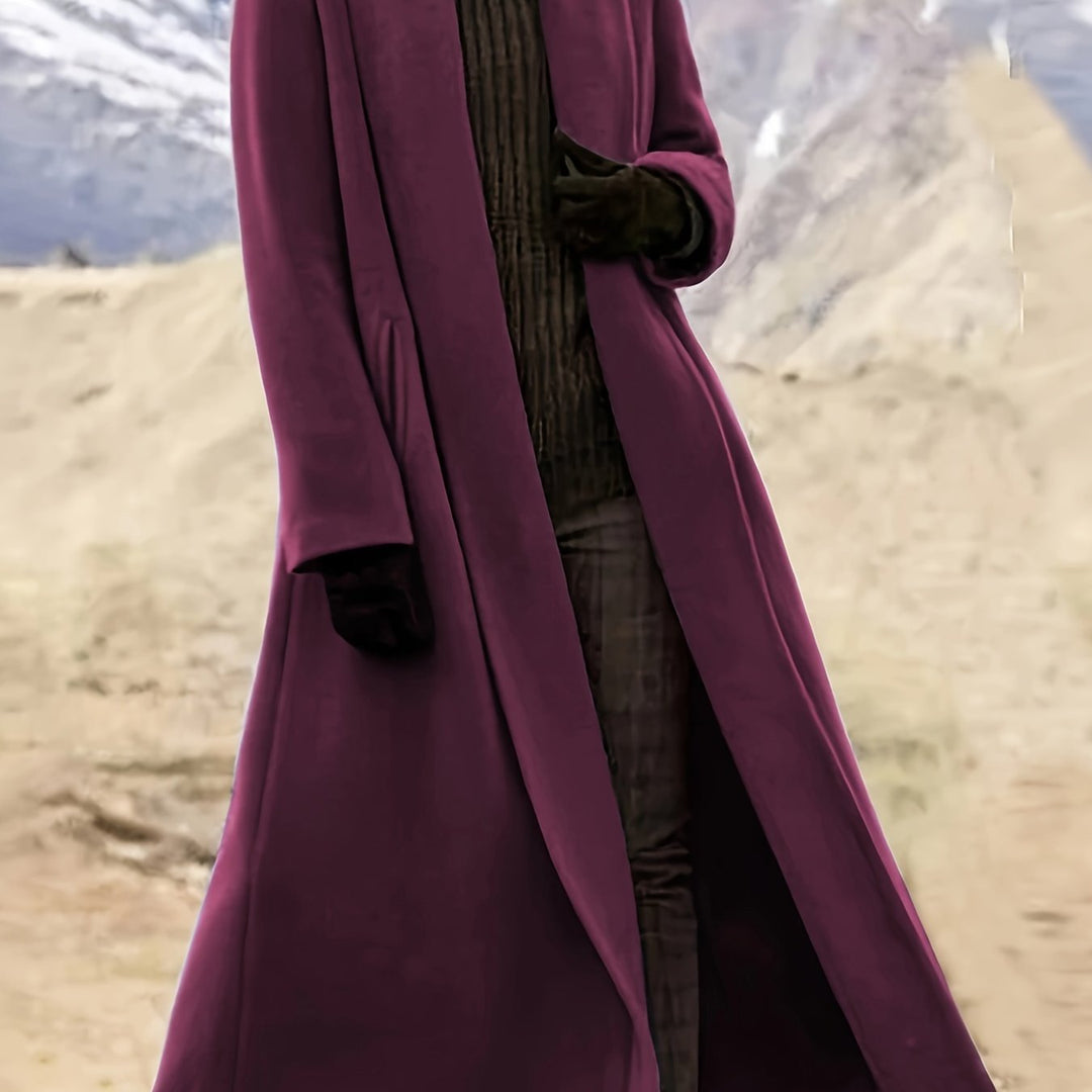 Gwendolyn | Draped Longline Coat