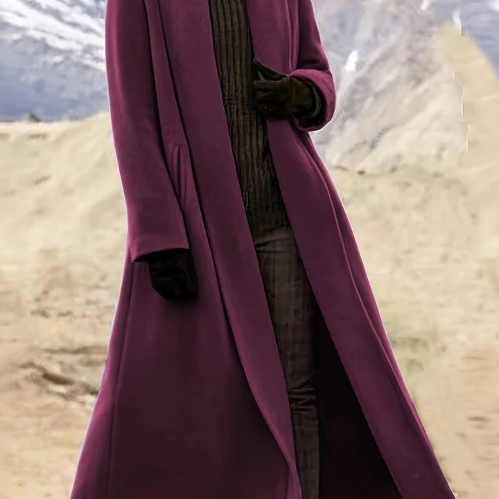 Gwendolyn | Draped Longline Coat