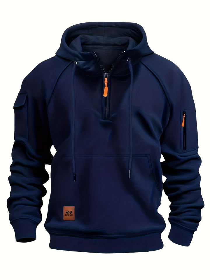 Colton | Rugged Quarter-Zip Hoodie