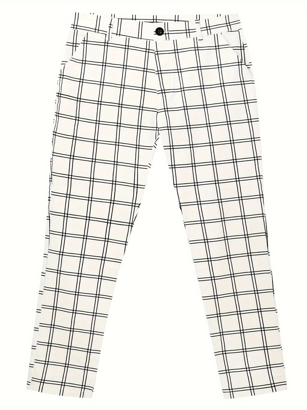 Ellison | Slim-Fit Checked Trousers