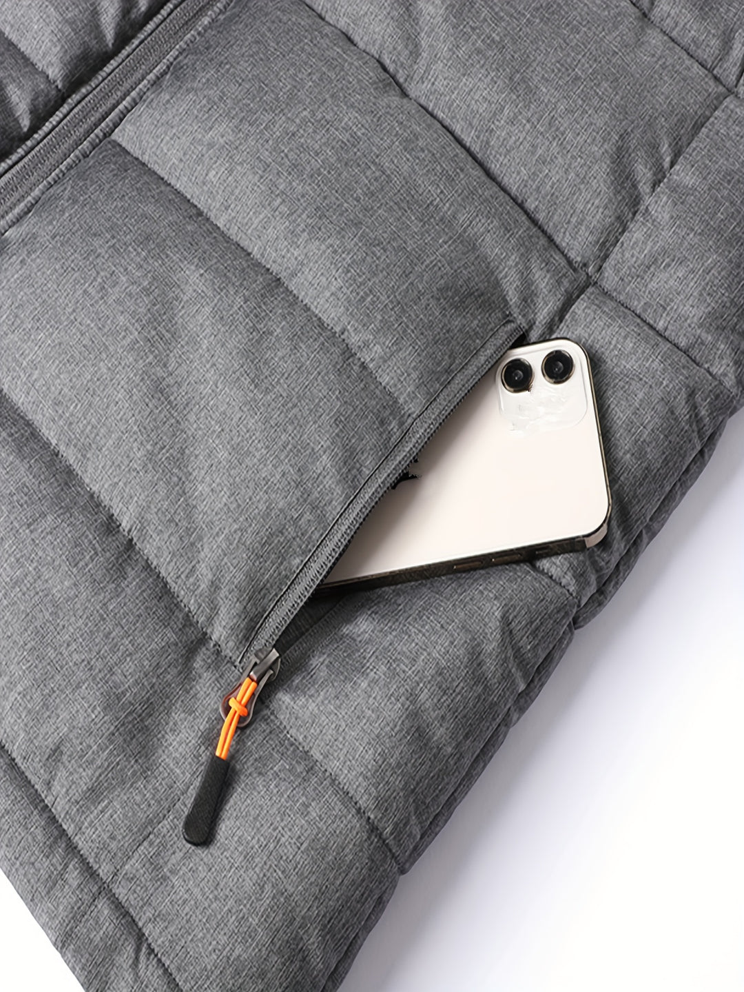 Damian | Quilted Stand-Collar Vest
