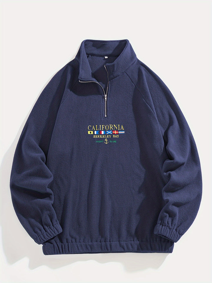 Nathan | Quarter-Zip High-Neck Sweatshirt