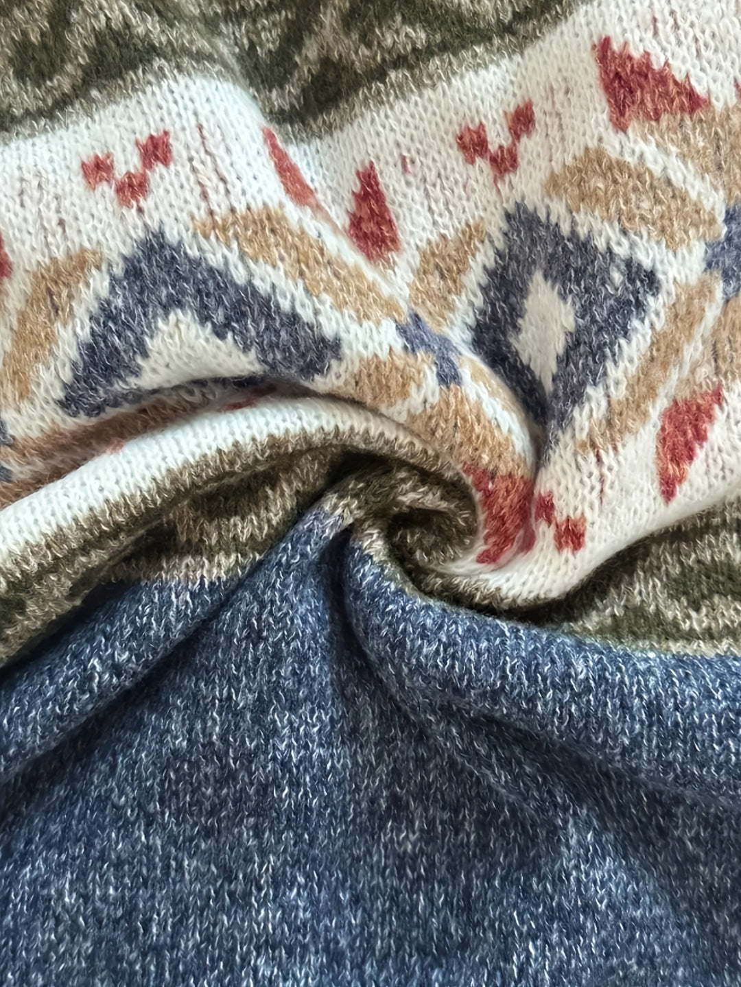 Fiona | Patterned Button-Front Cardigan