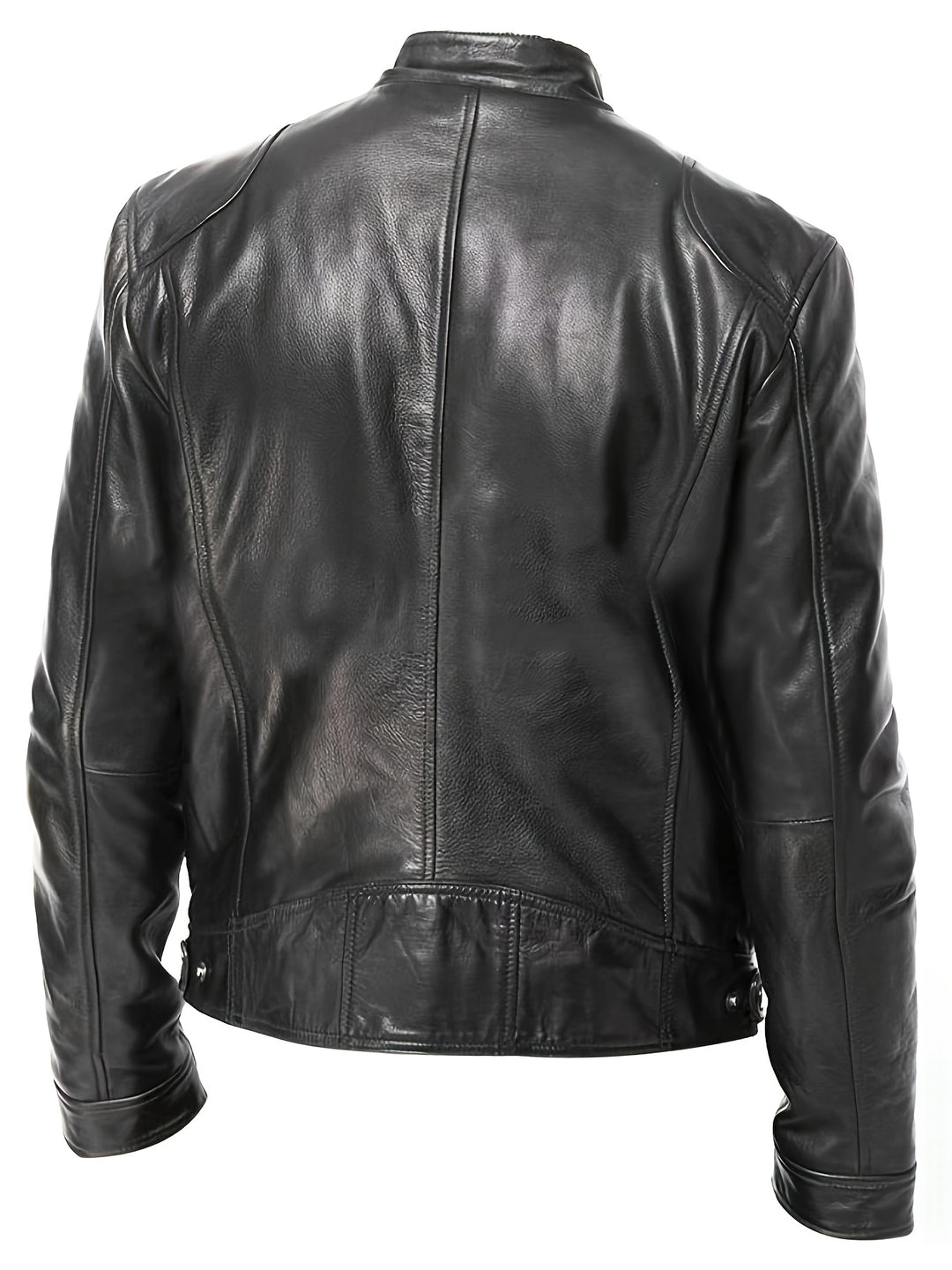 Blake | Classic Stand-Collar Moto Jacket